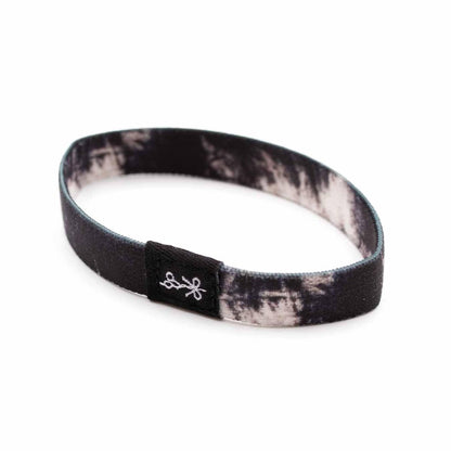 The Longhairs Hair Ties, Ink Blot Pattern, Double-Stitched Elastic, No-Damage Design (4-Pack)