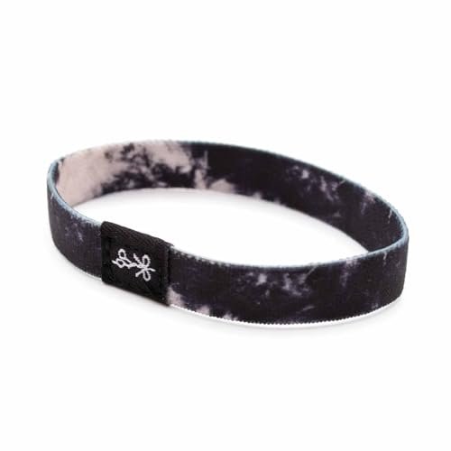 The Longhairs Hair Ties, Ink Blot Pattern, Double-Stitched Elastic, No-Damage Design (4-Pack) - görsel 10