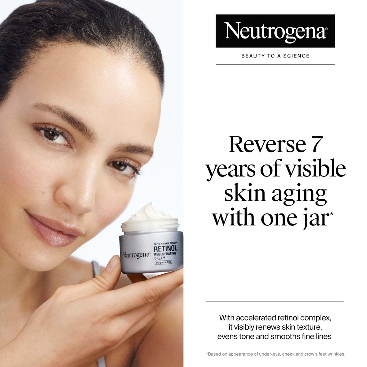 Neutrogena Rapid Wrinkle Repair Retinol Face Moisturizer, Fragrance Free, Anti-Aging Face Cream with Retinol & Hyaluronic Acid, 1.7 oz + Trial Size Hydro Boost Facial Cleanser, 0.5 fl. oz Avelisse