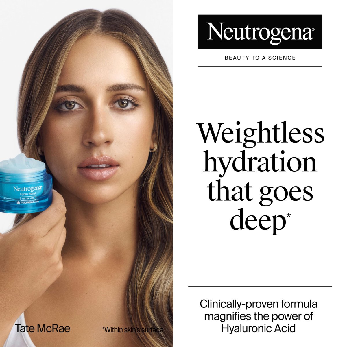 Neutrogena Hydro Boost Water Gel with Hyaluronic Acid for Normal to Oily Skin, 1.7 fl. oz + Trial Size Hydro Boost Facial Cleanser, 0.5 fl. oz Avelisse