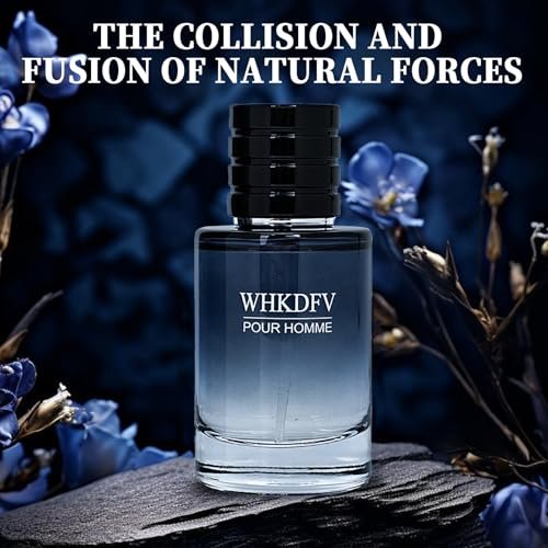 WHKDFV Eau de Toilette Pheromone Cologne for Men - Citrus Fresh Long-Lasting Spray Perfume with Lemon Pepper and Cedar Base Notes, 1.7 oz Portable Cologne for Everyday Elegance and Special Occasions - görsel 3