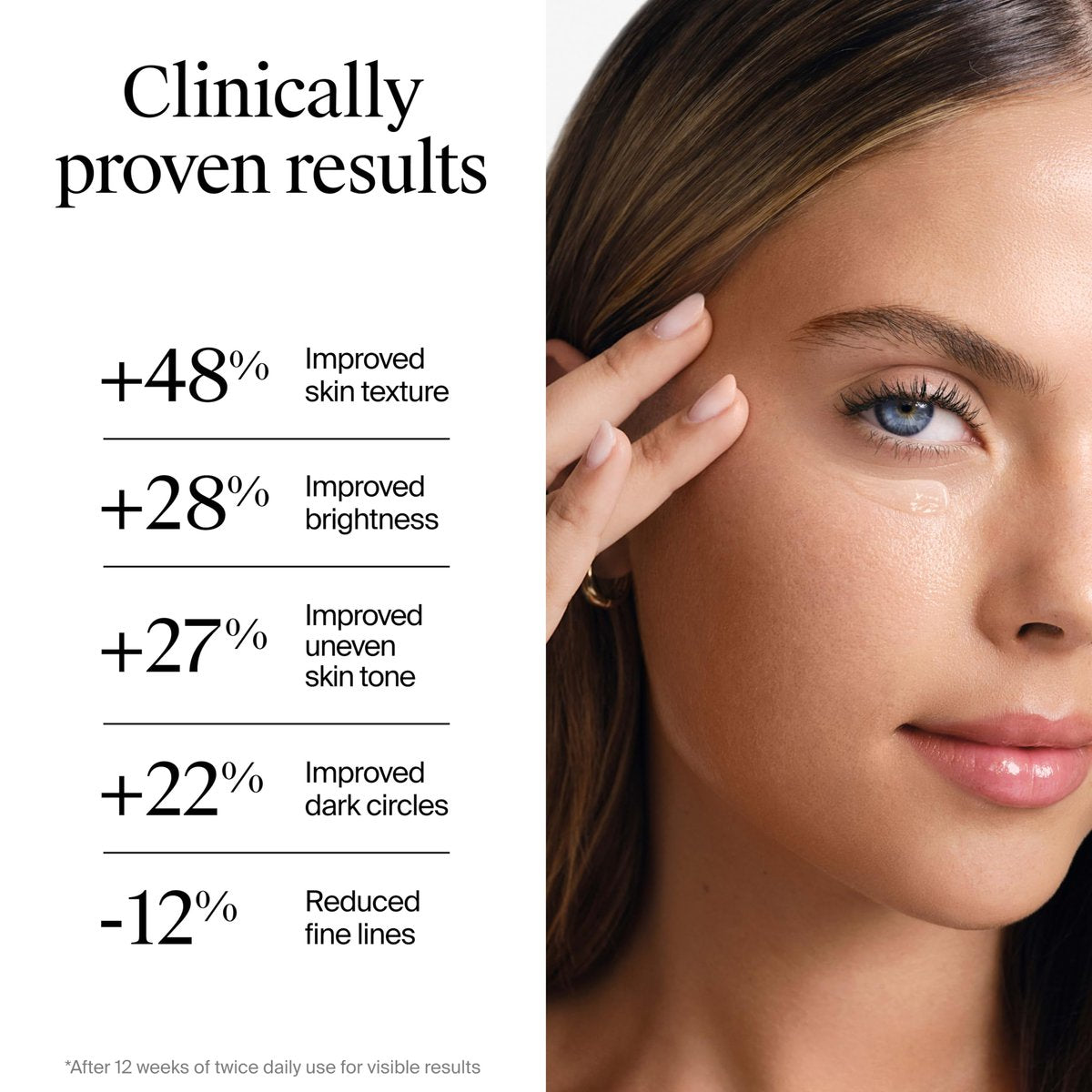 Neutrogena Collagen Bank Reviving Eye Cream - Under Eye Cream with Peptides, Helps Preserve Collagen, Visibly Improves Dark Circles, Puffiness, Fine Lines & Texture, Fragrance Free, 0.5 oz - görsel 7
