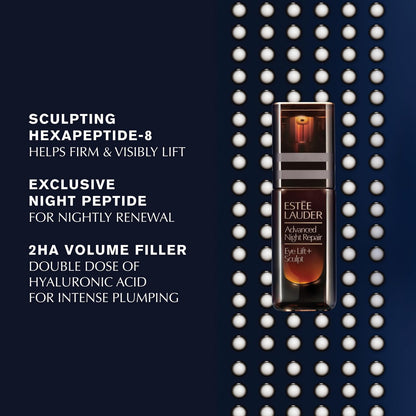 Estée Lauder Advanced Night Repair Eye Lift + Sculpt | Eye Cream with 2HA Volume Filler & Hexapeptide-8, 0.5 Fl Oz Avelisse