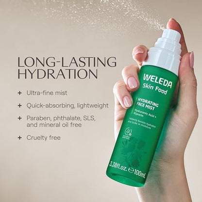 Weleda Skin Food Hydrating Facial Mist - 3.38 Fl Oz Avelisse