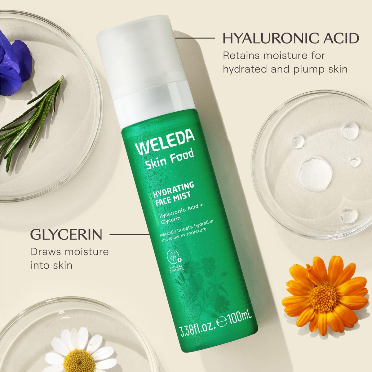 Weleda Skin Food Hydrating Facial Mist - 3.38 Fl Oz Avelisse