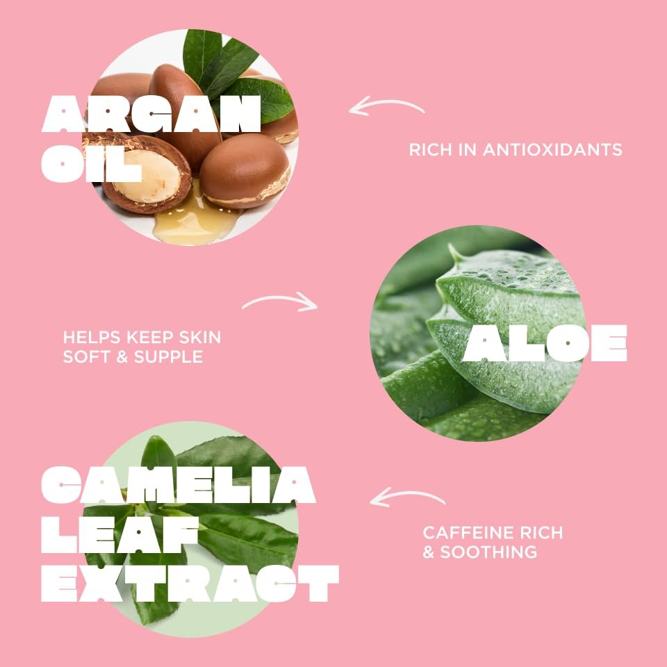 Cake Beauty Desserted Island Body Oil – Rich & Nourishing Radiance-Enhancing Body Oil with Argan Oil, Aloe & Camellia Leaf Extract for Dry Skin, 3.4 Fl Oz - görsel 7
