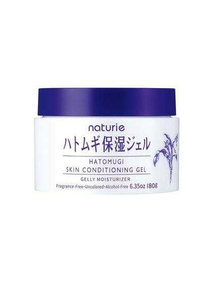 Naturie Hatomugi Skin Conditioning Gel – Hydrating Face Moisturizer for Healthy, Glowing Skin Avelisse