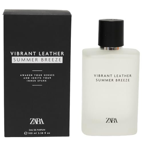 Zara Vibrant Leather Summer Breeze Eau de Parfum for Men - 100ml (3.38 fl oz) - Fresh Citrus & Woody Fragrance for Daily Wear - görsel 2