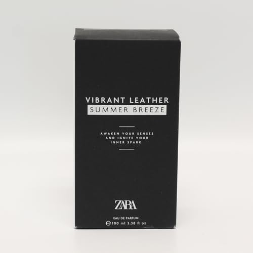 Zara Vibrant Leather Summer Breeze Eau de Parfum for Men - 100ml (3.38 fl oz) - Fresh Citrus & Woody Fragrance for Daily Wear - görsel 6