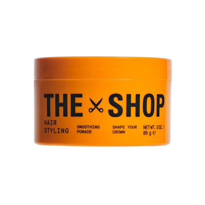 The Shop by LeBron James Men's Smoothing Hair Pomade – Medium Hold, Natural Finish, Mango Seed Extract, 3.4 Fl Oz