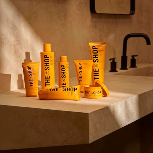 The Shop by LeBron James Men's Conditioning Beard Cream - Leave-In Moisturizer with Avocado Oil & Shea Butter, Softens, Hydrates & Tames Facial Hair, Lightweight & Non-Greasy, Eucalyptus Scent, 4 Fl Oz - görsel 8