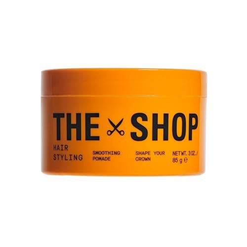 The Shop by LeBron James Men's Smoothing Hair Pomade – Medium Hold, Natural Finish, Mango Seed Extract, 3.4 Fl Oz - görsel 2