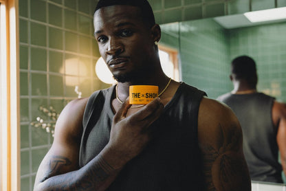 The Shop by LeBron James Men's Smoothing Hair Pomade – Medium Hold, Natural Finish, Mango Seed Extract, 3.4 Fl Oz