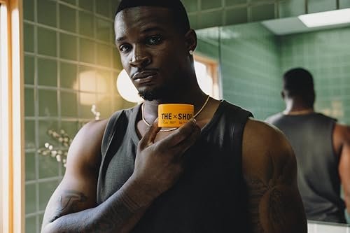 The Shop by LeBron James Men's Smoothing Hair Pomade – Medium Hold, Natural Finish, Mango Seed Extract, 3.4 Fl Oz - görsel 4