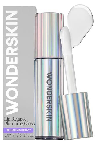 Wonderskin Lip Plumper Gloss - Lip Relapse Plumping Gloss for Fuller-Looking, Hydrating, Non-Sticky High-Shine Finish Avelisse