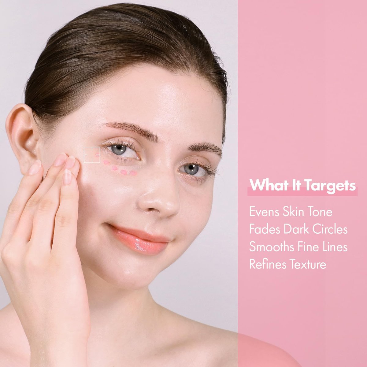 TOSOWOONG PDRN Pink Peptide Eye Cream with Salmon DNA PDRN 5,000ppm – Anti-Aging Eye Treatment with Caffeine & Liposome Retinol for Fine Lines, Dark Circles & Wrinkles – Korean Skincare, 30ml Avelisse