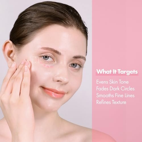 TOSOWOONG PDRN Pink Peptide Eye Cream with Salmon DNA PDRN 5,000ppm – Anti-Aging Eye Treatment with Caffeine & Liposome Retinol for Fine Lines, Dark Circles & Wrinkles – Korean Skincare, 30ml Avelisse