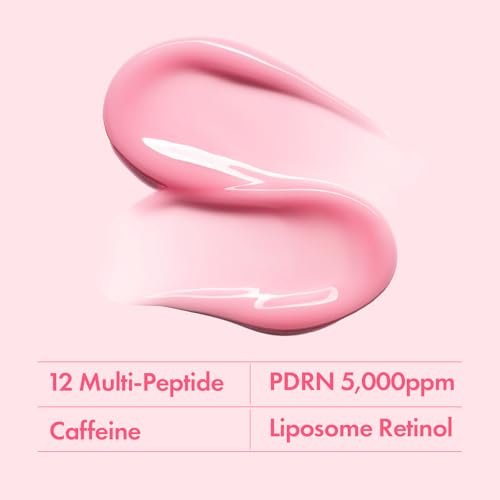 TOSOWOONG PDRN Pink Peptide Eye Cream with Salmon DNA PDRN 5,000ppm – Anti-Aging Eye Treatment with Caffeine & Liposome Retinol for Fine Lines, Dark Circles & Wrinkles – Korean Skincare, 30ml Avelisse