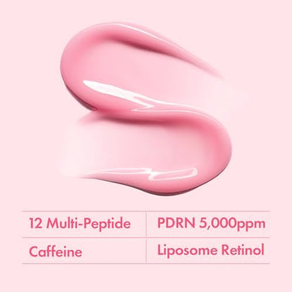 TOSOWOONG PDRN Pink Peptide Eye Cream with Salmon DNA PDRN 5,000ppm – Anti-Aging Eye Treatment with Caffeine & Liposome Retinol for Fine Lines, Dark Circles & Wrinkles – Korean Skincare, 30ml Avelisse