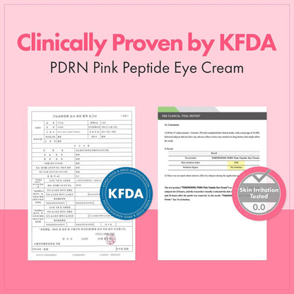 TOSOWOONG PDRN Pink Peptide Eye Cream with Salmon DNA PDRN 5,000ppm – Anti-Aging Eye Treatment with Caffeine & Liposome Retinol for Fine Lines, Dark Circles & Wrinkles – Korean Skincare, 30ml Avelisse