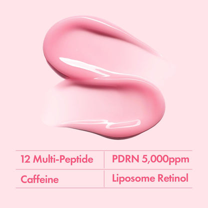 TOSOWOONG PDRN Pink Peptide Eye Cream with Salmon DNA PDRN 5,000ppm – Anti-Aging Eye Treatment with Caffeine & Liposome Retinol for Fine Lines, Dark Circles & Wrinkles – Korean Skincare, 30ml Avelisse