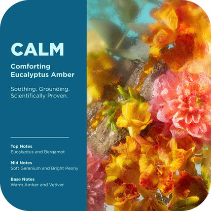 OLLY Calm Body Lotion-Serum with Hyaluronic Acid, Adaptogens & Vitamin B3 – Nourishing Skin Barrier Repair, Deep Hydration, Eucalyptus Amber Scent, 8 oz