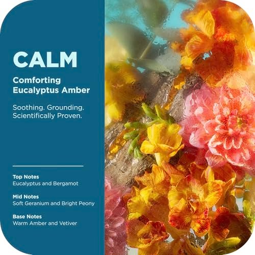OLLY Calm Body Lotion-Serum with Hyaluronic Acid, Adaptogens & Vitamin B3 – Nourishing Skin Barrier Repair, Deep Hydration, Eucalyptus Amber Scent, 8 oz - görsel 4