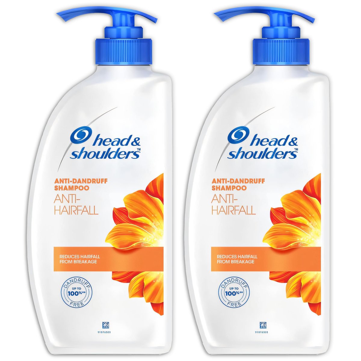 Head & Shoulders Anti Hair Fall Shampoo, 2 Pack Anti Dandruff Shampoo, Relieves Dry Scalp and Repairs Damage, Fresh Scent, 22 oz Pump Bottles Avelisse