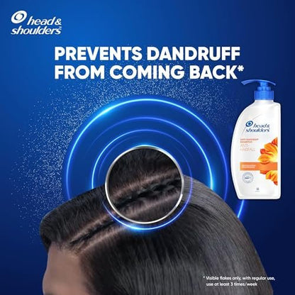 Head & Shoulders Anti Hair Fall Shampoo, 2 Pack Anti Dandruff Shampoo, Relieves Dry Scalp and Repairs Damage, Fresh Scent, 22 oz Pump Bottles Avelisse