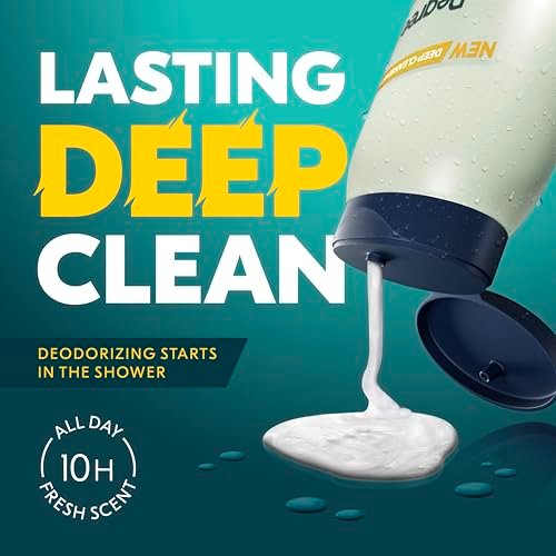 Degree All Day Fresh Body Wash Fresh Coconut Deep Cleansing 20 oz - görsel 6