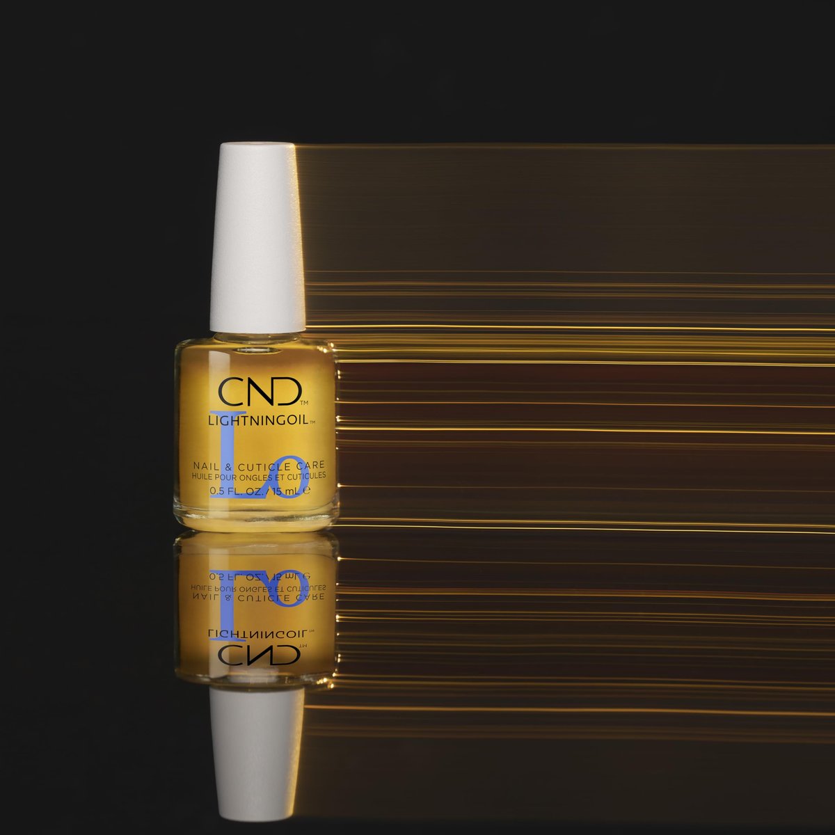 CND Lightning Oil – Fast-Absorbing Nail & Cuticle Hydration (0.5 fl oz) Avelisse