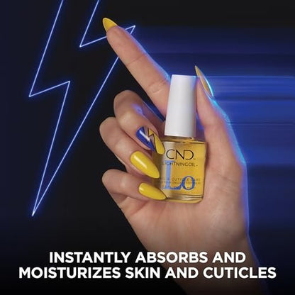 CND Lightning Oil – Fast-Absorbing Nail & Cuticle Hydration (0.5 fl oz) Avelisse