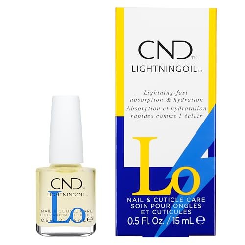CND Lightning Oil – Fast-Absorbing Nail & Cuticle Hydration (0.5 fl oz) Avelisse