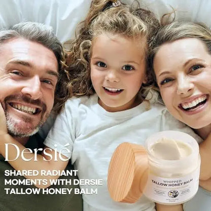Dersie Cream with Magnesium and Tallow - Honey Tallow Balm, 2.12 oz - Face Moisturizer Avelisse