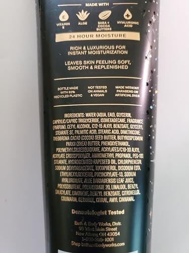Bath & Body Works Into the Night Ultimate Hydration Body Cream – Pack of 2 (8 oz each) Avelisse