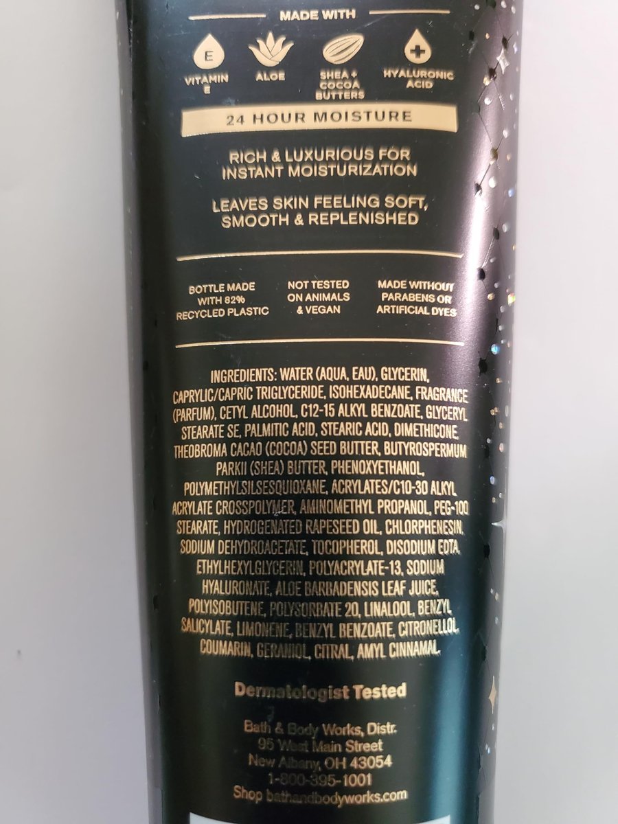 Bath & Body Works Into the Night Ultimate Hydration Body Cream – Pack of 2 (8 oz each) Avelisse