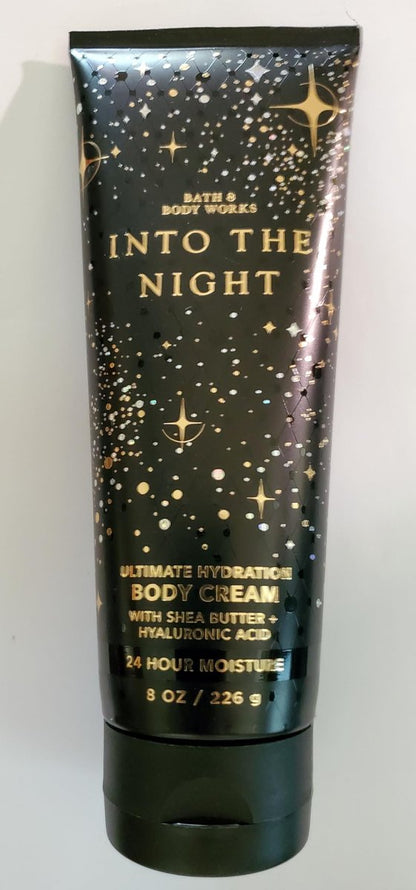 Bath & Body Works Into the Night Ultimate Hydration Body Cream – Pack of 2 (8 oz each) Avelisse