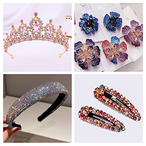 28000 Pcs Nail Art Rhinestones - 28 Colors 3mm Flat-Bottom Round Resin Crystals for DIY Nails & Crafts Avelisse