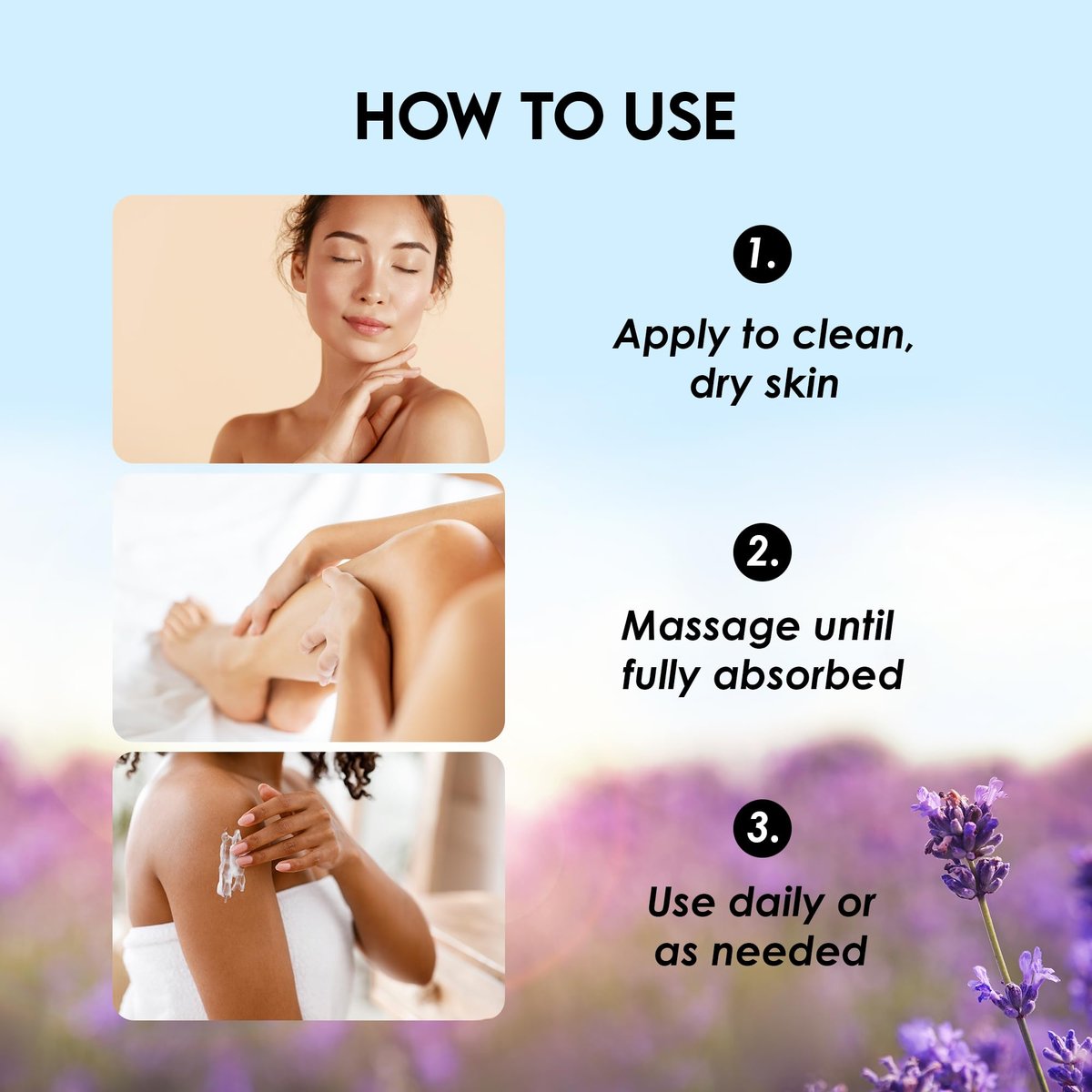 KOXUO Magnesium Sleep Lotion – Relaxing Nighttime Moisturizer with Shea Butter & Olive Oil, Gentle for Sensitive Skin & Pregnancy Safe, Family Use - görsel 7