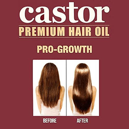 Hair Chemist Pro-Growth Natural Castor Hair Oil, 12 oz - Strengthening & Growth Stimulator Avelisse
