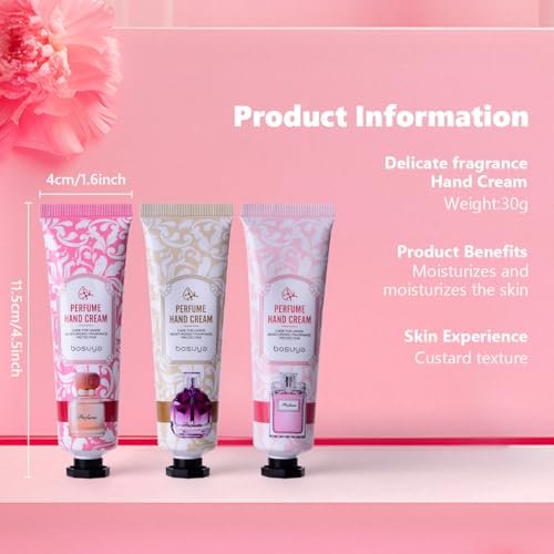 LIAYLILI 5 Pack Hand Cream Set - 30ml Gentle Hand Lotion Gift Set for Women, Mothers Day, Easter Basket Stuffers, Valentine's Day - görsel 14
