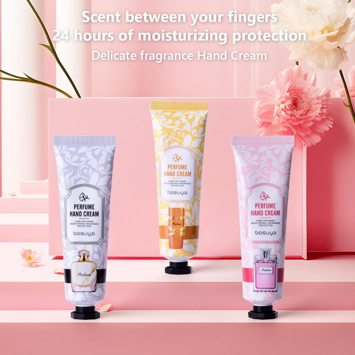 LIAYLILI 5 Pack Hand Cream Set - 30ml Gentle Hand Lotion Gift Set for Women, Mothers Day, Easter Basket Stuffers, Valentine's Day - görsel 3