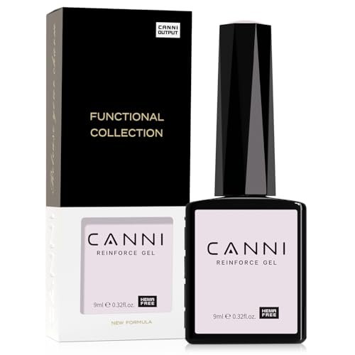 CANNI Nail Strengthening Reinforce Gel – Clear Hardener Polish for Weak, Damaged Nails, Long-Lasting Soak-Off DIY Nail Art - görsel 2