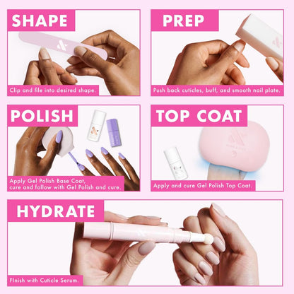 Olive & June Gel Polish Top Coat – Long-Lasting, HEMA-Free, Salon-Quality Shine for 21 Days