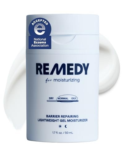 Remedy for Light Moisture | Barrier Repairing Hydrating Lightweight Gel Moisturizer Water Cream for Normal to Oily Skin | By Dermatologist Dr. Shah, 1.7 fl. Oz Avelisse