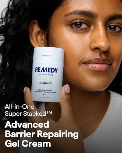 Remedy for Light Moisture | Barrier Repairing Hydrating Lightweight Gel Moisturizer Water Cream for Normal to Oily Skin | By Dermatologist Dr. Shah, 1.7 fl. Oz Avelisse