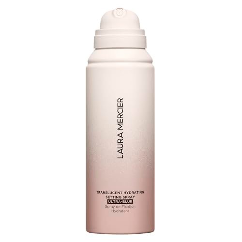 Laura Mercier Translucent Hydrating Setting Spray Ultra-Blur, Micro-Fine Blurring Face Mist, 24HR Shine Control, Natural Finish, Smudge & Transfer-Proof, Infused with Hyaluronic Acid + Niacinamide Avelisse