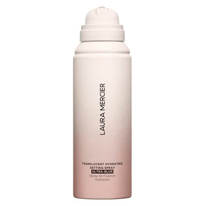 Laura Mercier Translucent Hydrating Setting Spray Ultra-Blur, Micro-Fine Blurring Face Mist, 24HR Shine Control, Natural Finish, Smudge & Transfer-Proof, Infused with Hyaluronic Acid + Niacinamide Avelisse