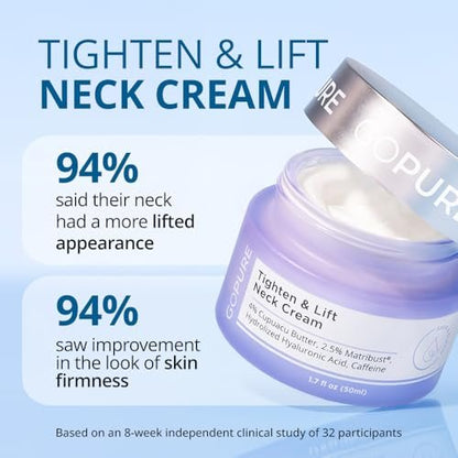 goPure Sculpting Duo Set: Tighten & Lift Neck Cream & Sculpt & Tone Arm Cream - Firms Crepey, Loose Skin - Advanced Fast-Absorbing Formula Avelisse
