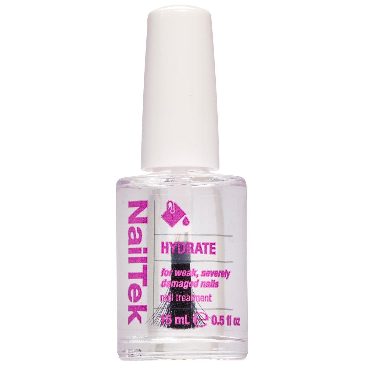 Nail Tek Hydrate Formula 4 – Moisturizing Nail Strengthener for Weak & Damaged Nails, 0.5 fl oz Avelisse